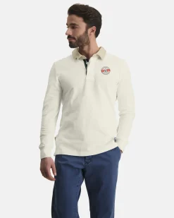 Polo'S En T-Shirts*Gaastra Cayman Rugbyshirt Met Lange Mouwen