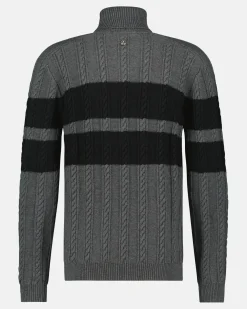 Truien En Sweaters*Gaastra De Kabel Gebreide Move Over Roll Sweater