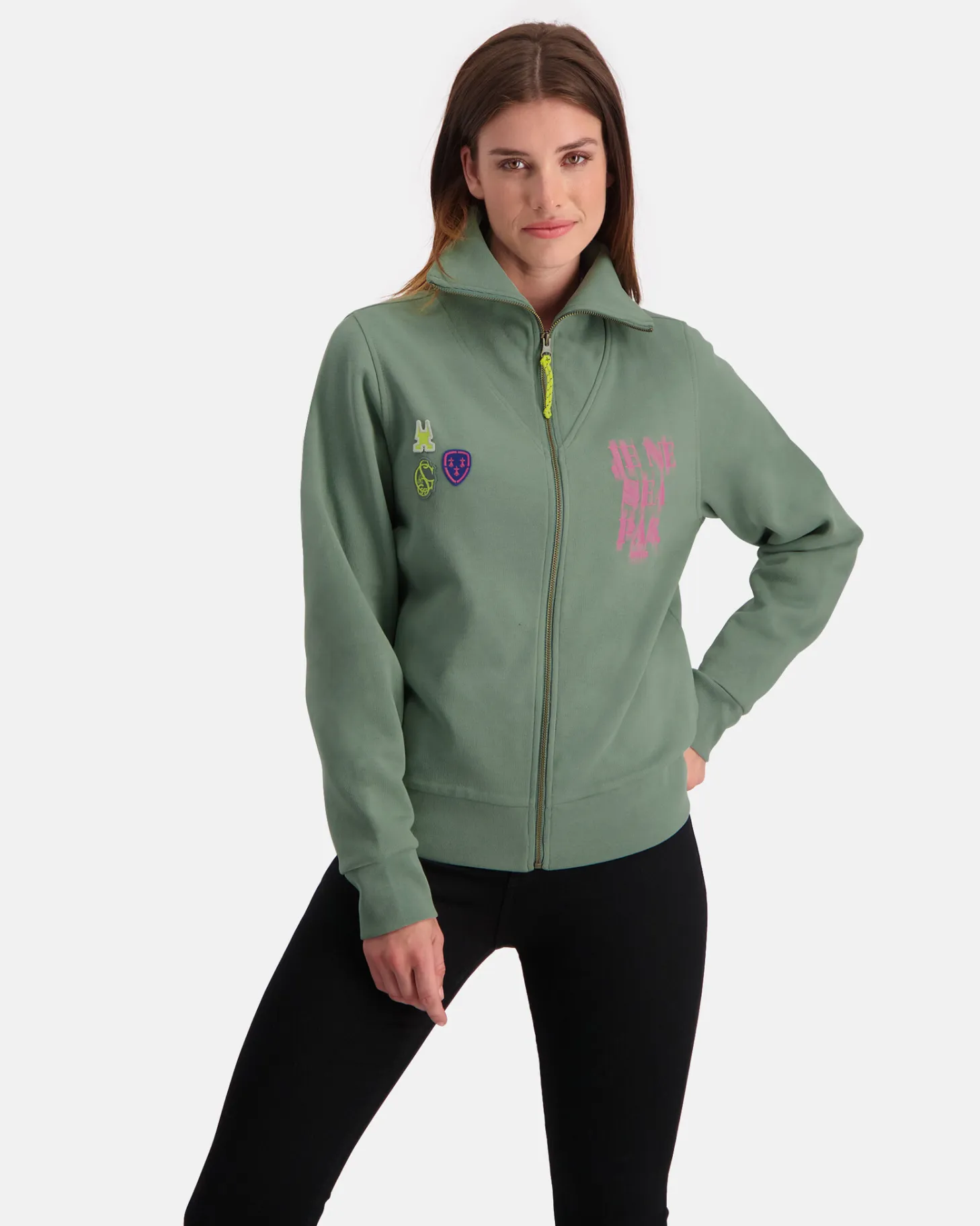 Truien En Sweaters*Gaastra De Retro Capris Full Zip Sweater