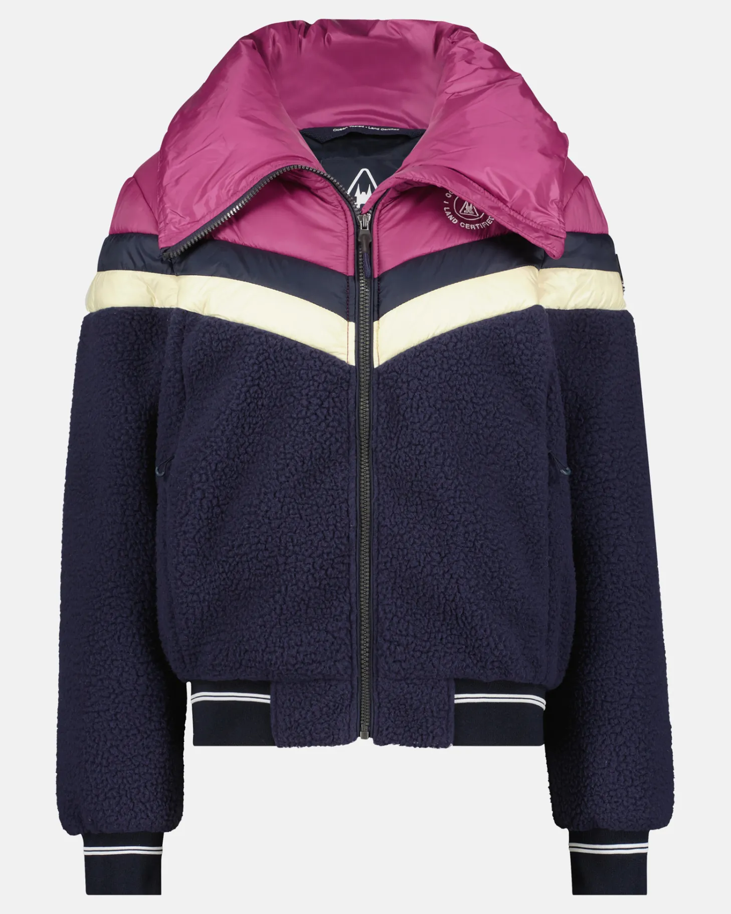 Fleece & Softshell*Gaastra Full Zip Fleece Topaz