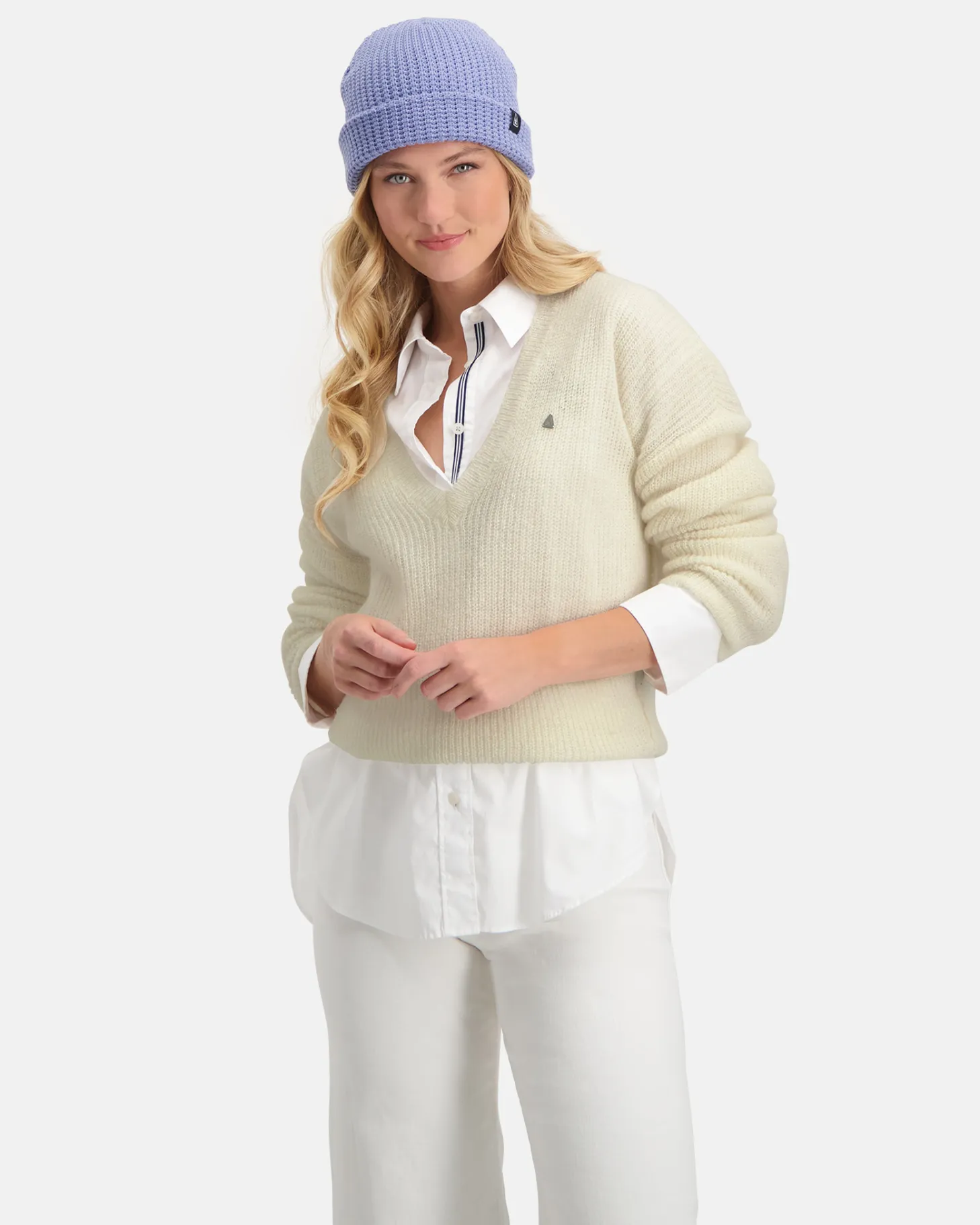 Truien En Sweaters*Gaastra Gemeleerde Mohair Blend Trui Passion