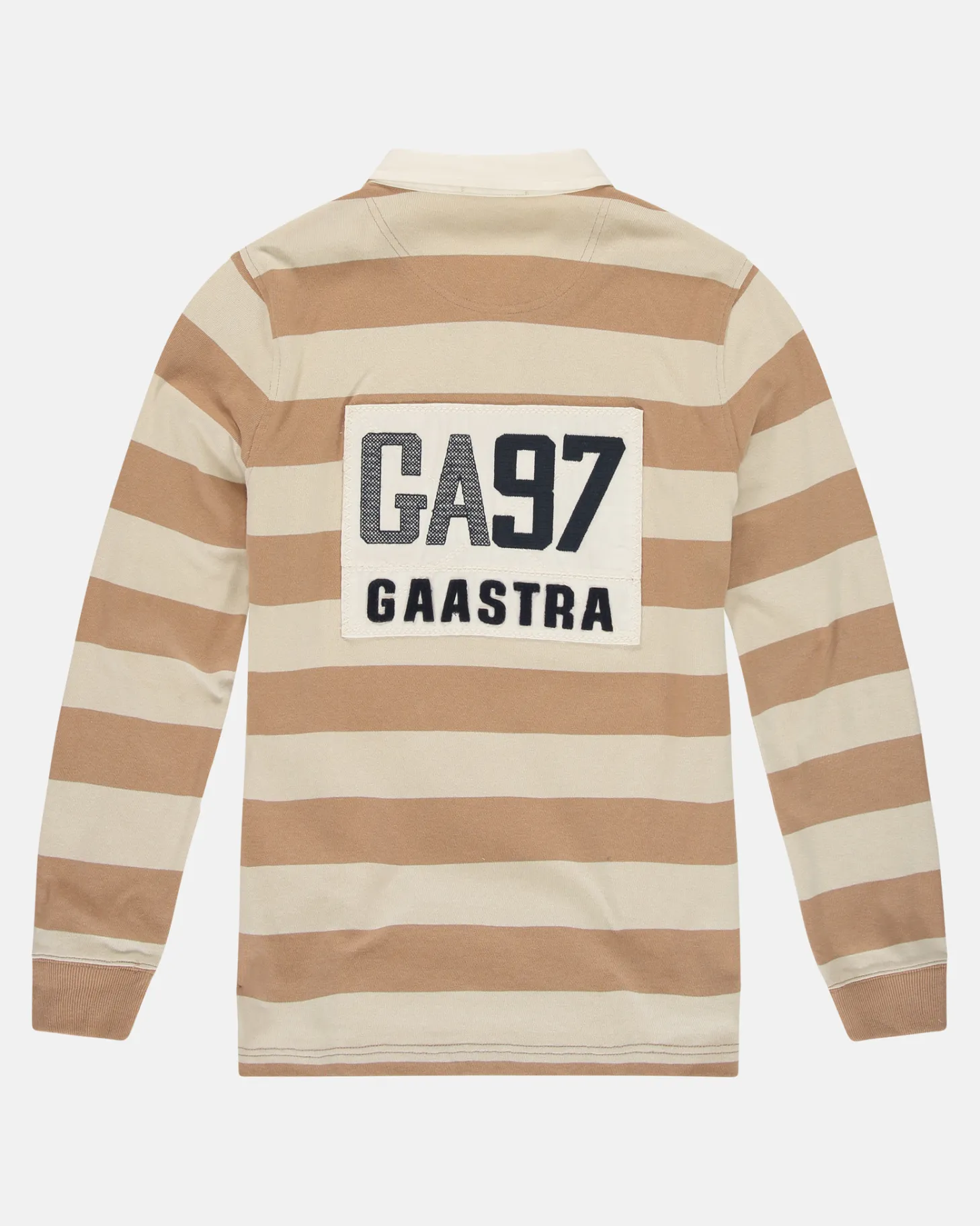 Polo'S En T-Shirts*Gaastra Gestreepte Rugby Shirt Soap