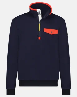 Fleece & Softshell*Gaastra Half-Zip Carbon Fleece