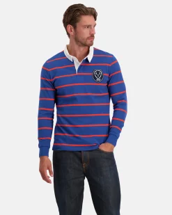 Polo'S En T-Shirts*Gaastra Het Klassieke Gebreide Rugbyshirt Van 100% Katoen