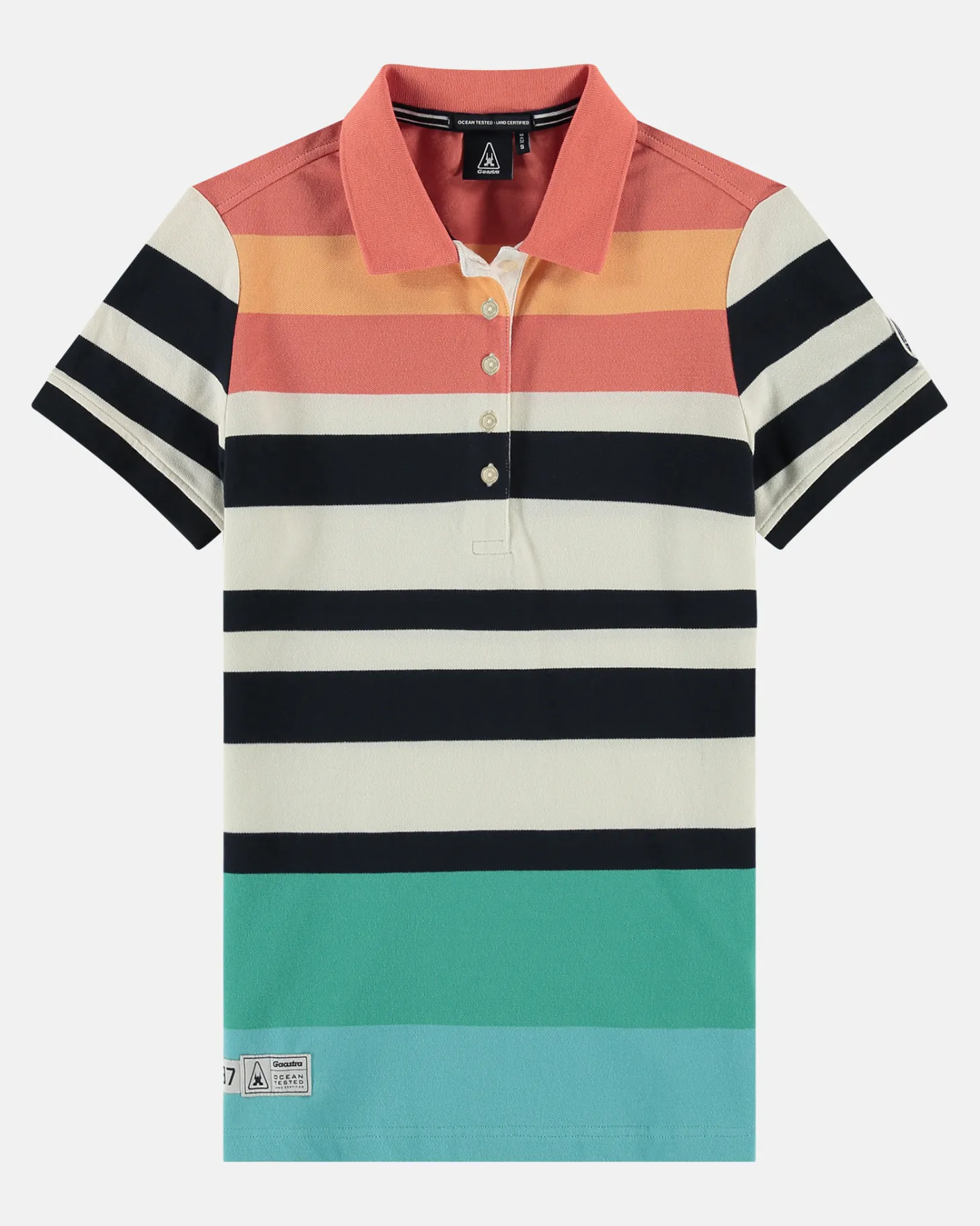 Polo'S En T-Shirts*Gaastra Kleurrijke Imani Polo