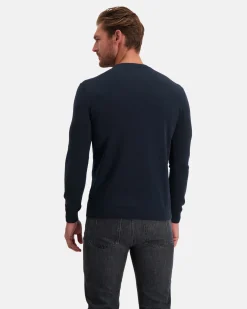 Truien En Sweaters*Gaastra Lichtgewicht Gebreide Schoener Crew Pullover