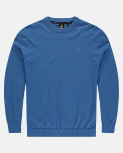 Truien En Sweaters*Gaastra Lichtgewicht Gebreide Schoener Crew Pullover