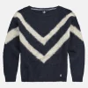 Truien En Sweaters*Gaastra Mohairmix Gemeleerde Trui Palmetta