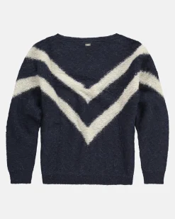Truien En Sweaters*Gaastra Mohairmix Gemeleerde Trui Palmetta