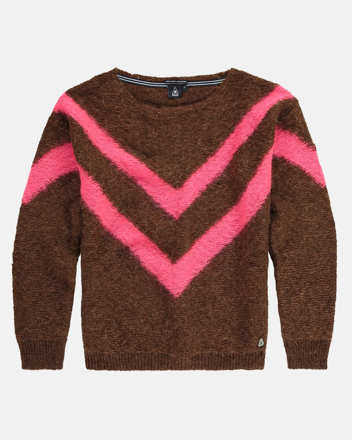 Truien En Sweaters*Gaastra Mohairmix Gemeleerde Trui Palmetta