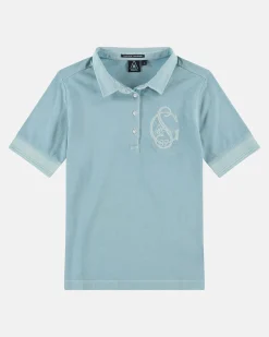 Polo'S En T-Shirts*Gaastra Monica Polo Met Geweven Kraag