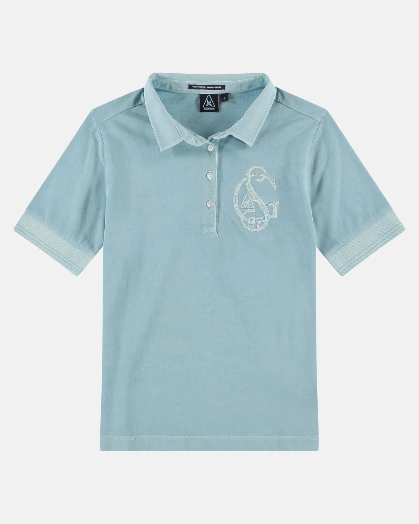 Polo'S En T-Shirts*Gaastra Monica Polo Met Geweven Kraag
