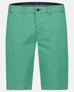 Shorts En Broeken*Gaastra Nantes Seersucker Island Green