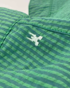 Shorts En Broeken*Gaastra Nantes Seersucker Island Green