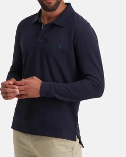 Polo'S En T-Shirts*Gaastra Poloshirt Spokane Met Lange Mouwen