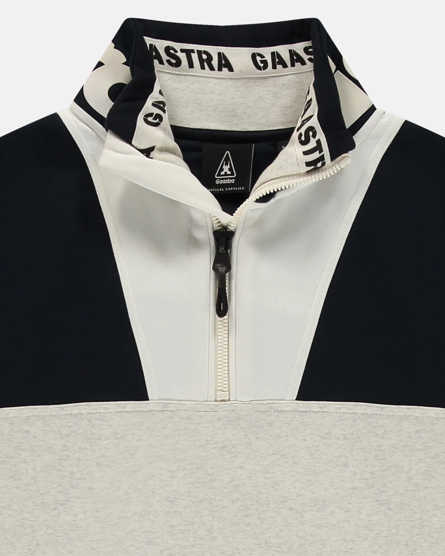 Truien En Sweaters*Gaastra Retro Trui Upstream Met Color Blocking