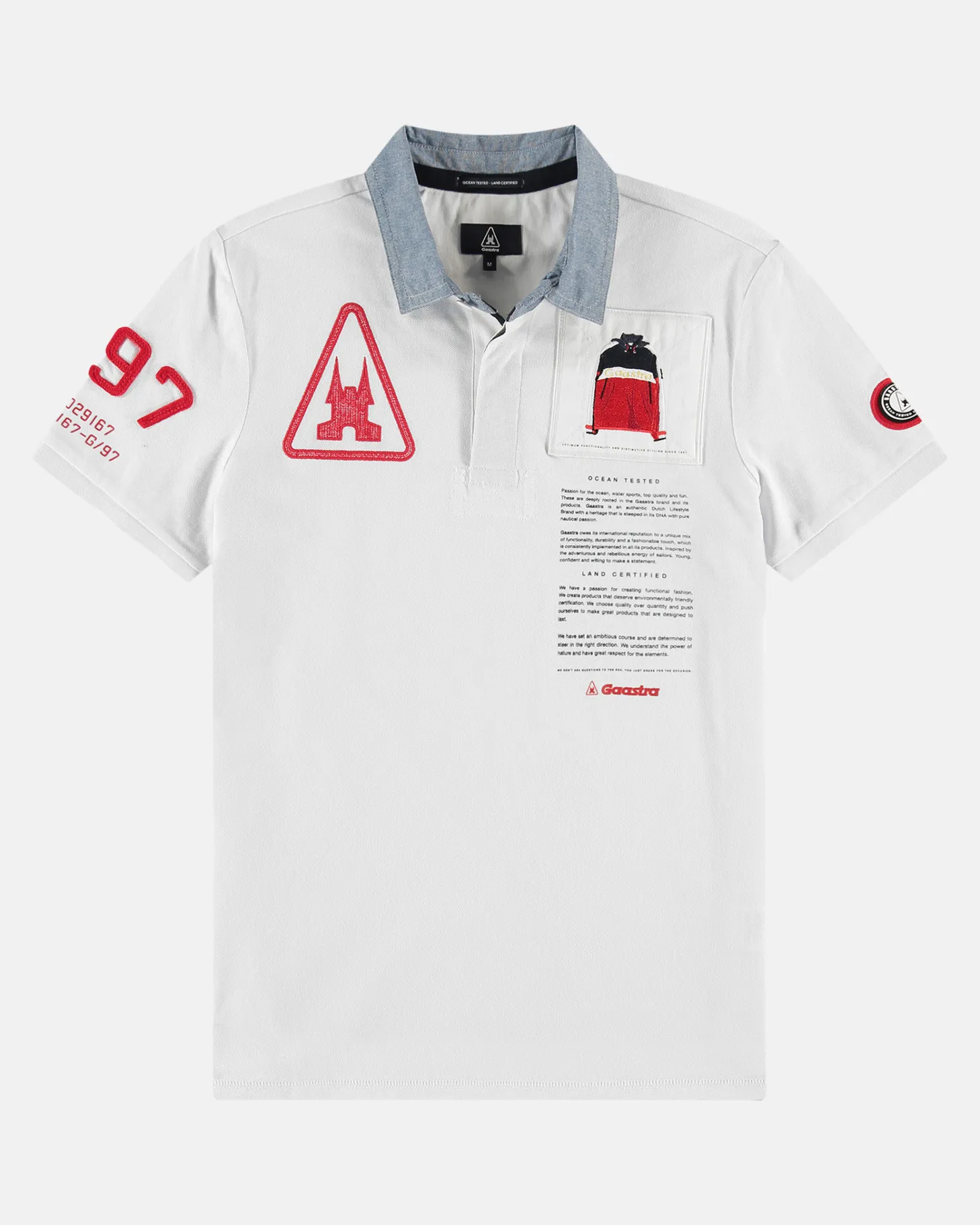 Polo'S En T-Shirts*Gaastra Rugby Polo Wicked