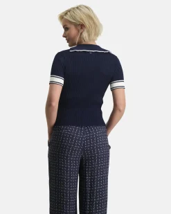 Polo'S En T-Shirts*Gaastra Stijlvolle Gebreide Polo Kady