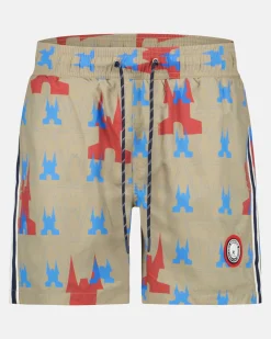 Zwemkleding*Gaastra Tahiti Zwembroek Met All-Over Print