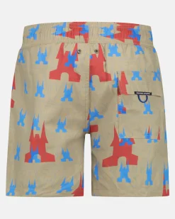 Zwemkleding*Gaastra Tahiti Zwembroek Met All-Over Print