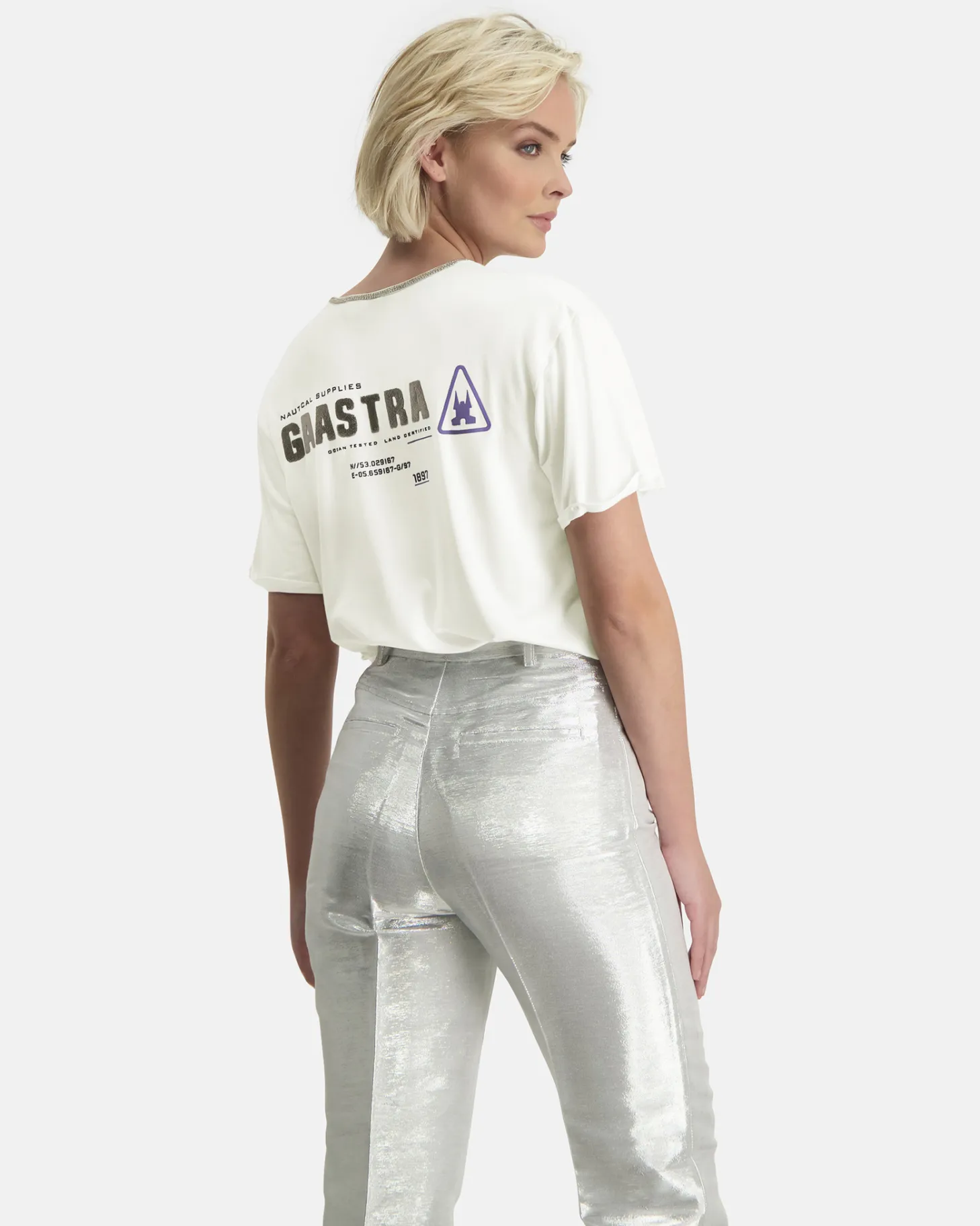 Polo'S En T-Shirts*Gaastra V-Neck Indya T-Shirt